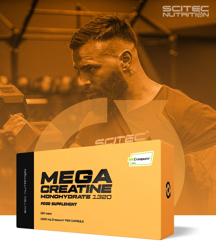 Mega Creatine Monohydrate 1320 Kreatin Creapure Monohydrat In Kapseln