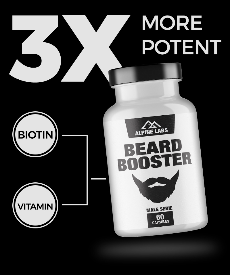 Beard Booster : Accélérateur pour la pousse de la barbe de Alpine Labs