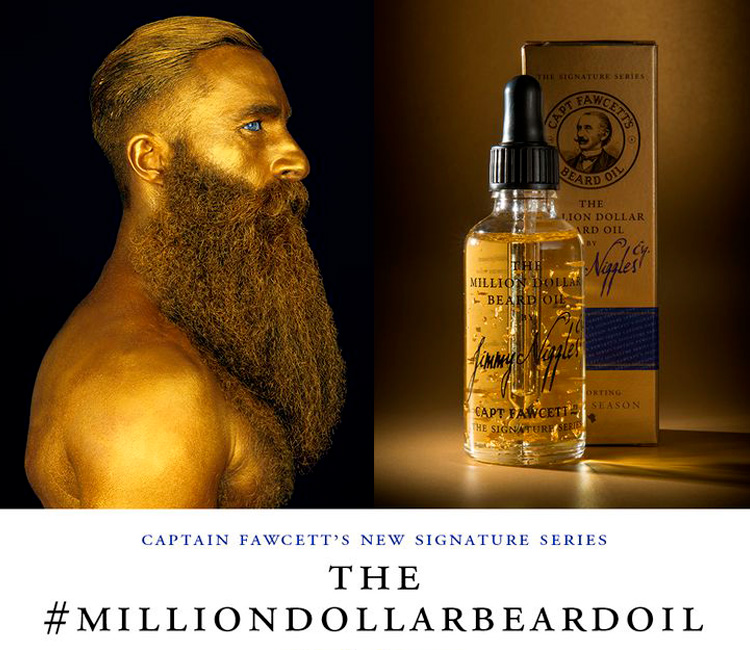 Captain Fawcett Million Dollar Beard Oil