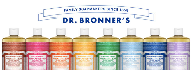 DR BRONNERS Liquid soap Rose