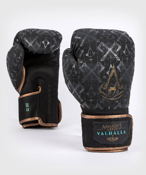 Assassins Creed Reloaded Boxing Gloves Black