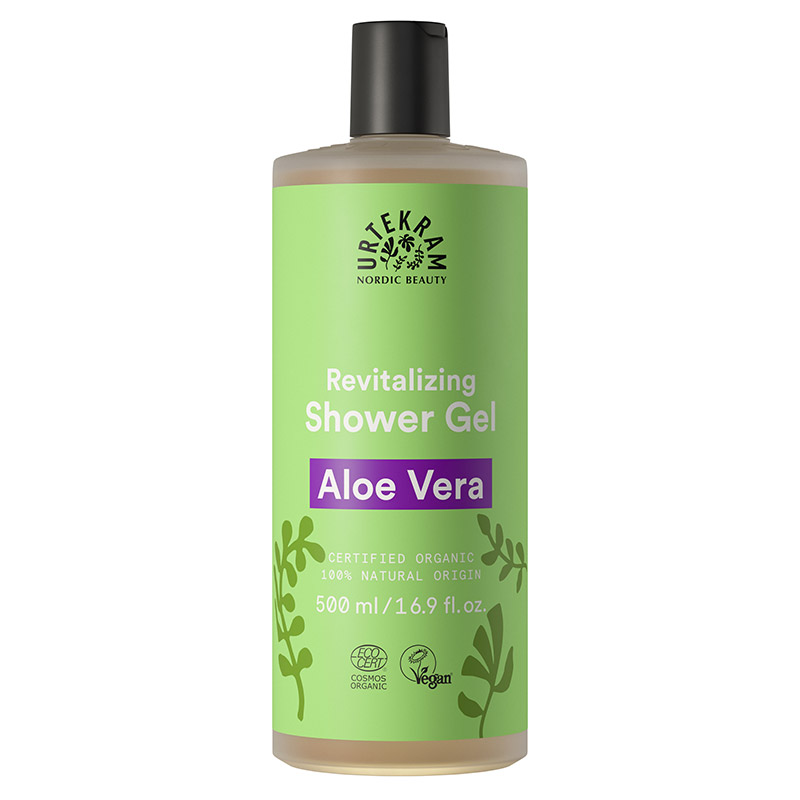 Revitalizing Shower Gel Aloe Vera Duschgel mit Aloe Vera von Urtekram