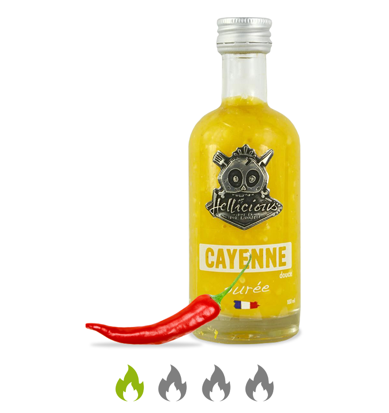Cayenne Purée de piment de cayenne de Hellicious