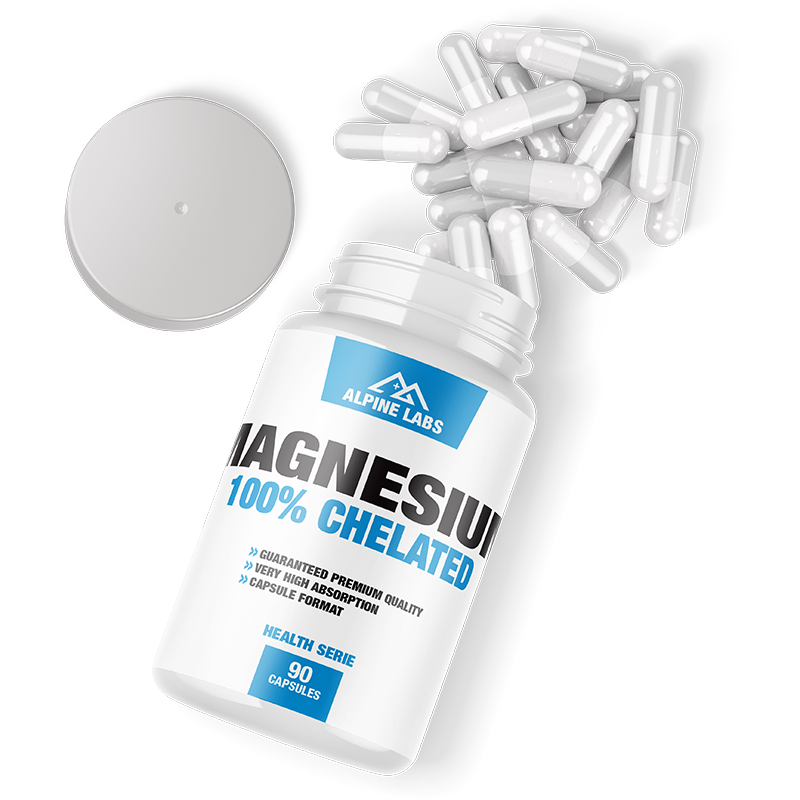 Magnesium Chelated Magnésium et Minéral essentiel de Alpine Labs