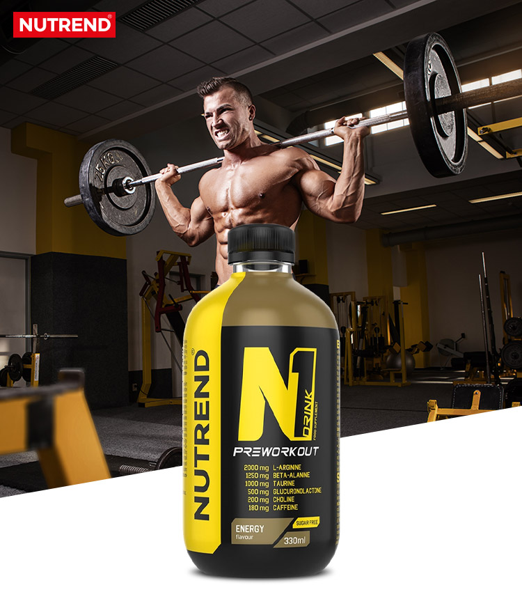 N1 Drink : Booster de force prêt à boire de Nutrend