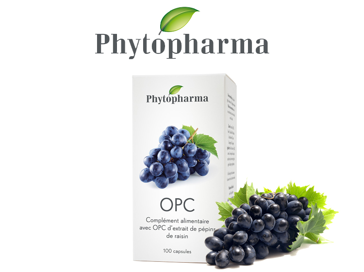 OPC Extrait de pépins de raisin de Phytopharma