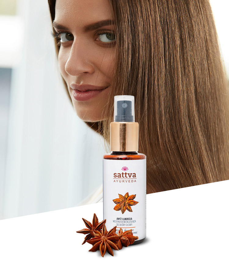 Hair Tonic Anise & Licorice Tonique capillaire ayurvédique de Sattva