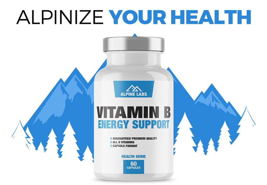 Vitamin B : Complexe De Vitamines B De Alpine Labs