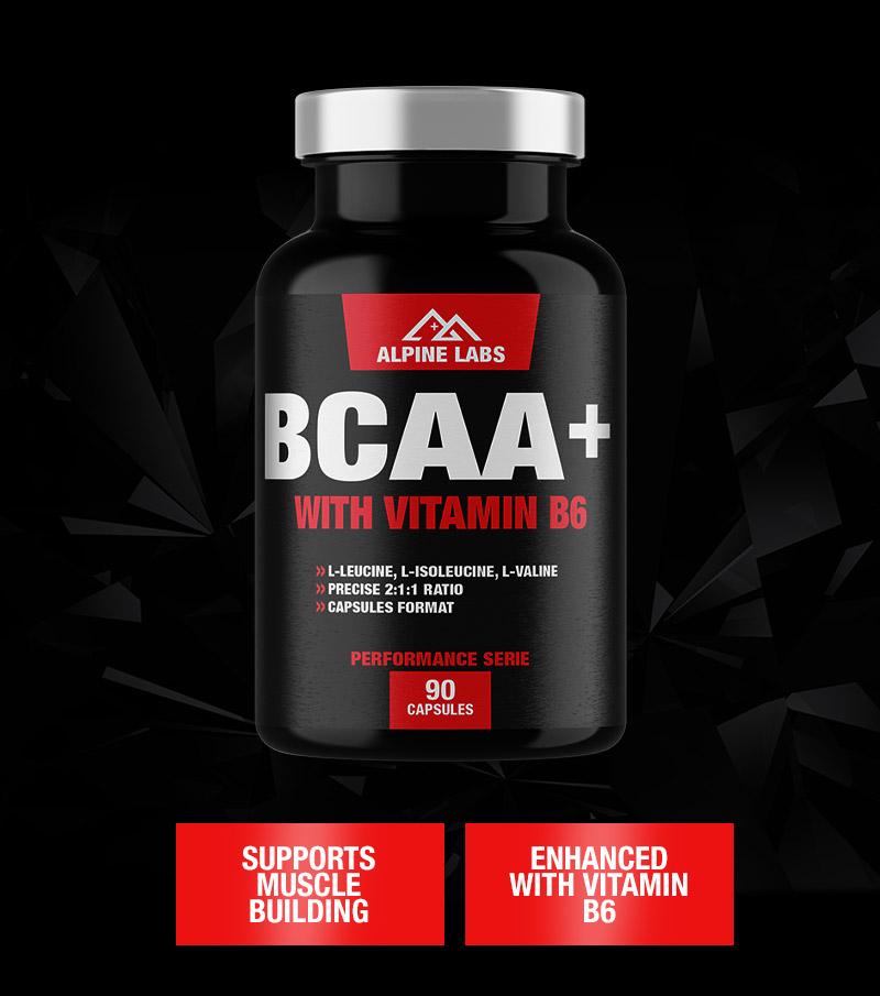 BCAA+ BCAA in Kapseln von Alpine Labs