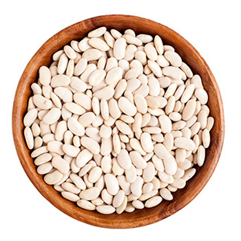 White Beans In Glass