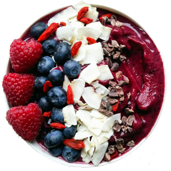 Preparation pour Smoothie Bowl